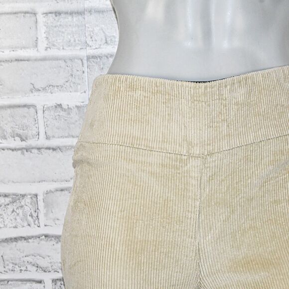 SPRWMN Los Angeles Women's Ankle Flare Corduroy Pants in Beige size Small $275 - Picture 9 of 13